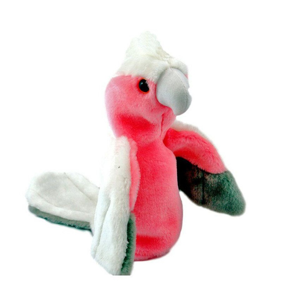 Puppets * | C A Australia New Threads Galah Hand Puppet Medium Ca Australia