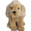 Animals * | Fashion Oodle Poodle Sitting Cream Dog Soft Toy 30Cm Stuffed Animal Faithful Friends Collectables