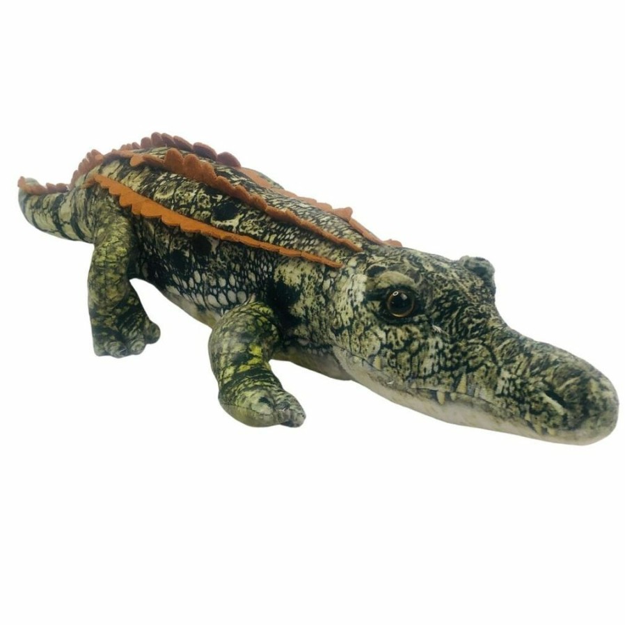 Animals * | Huggable Toys Opening Sales Cranky Croc Soft Toy Aquatic Plush