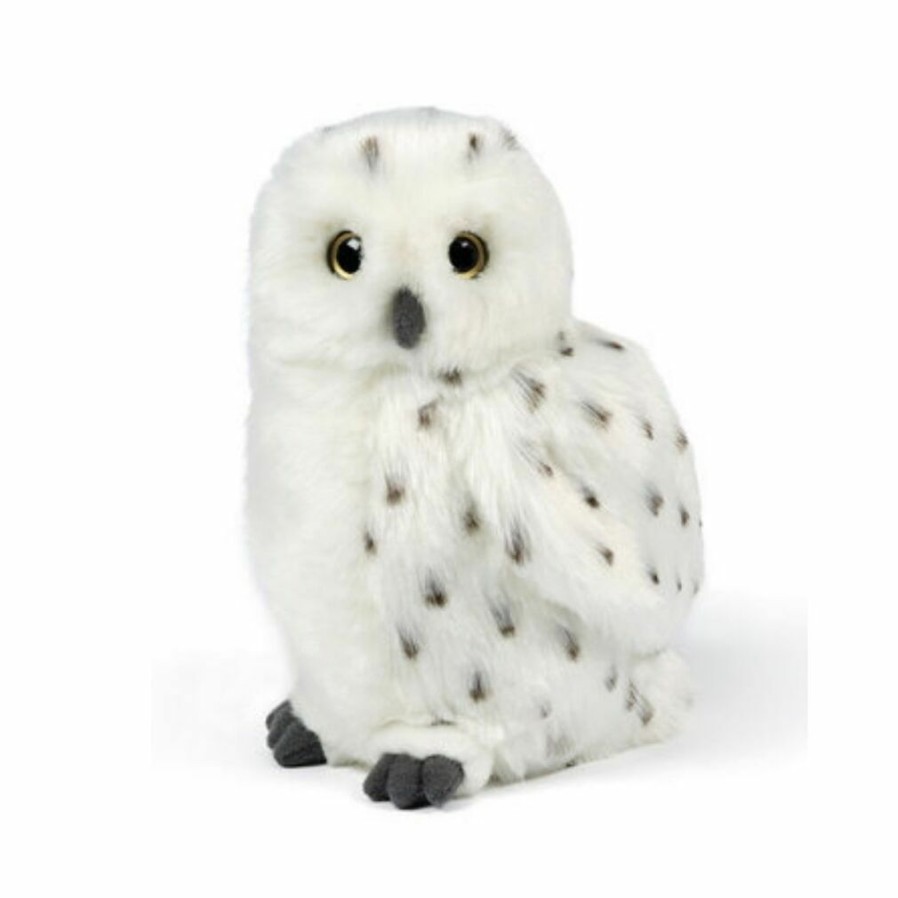 Animals * | Exclusive Design Snowy Owl Soft Plush Toy By Living Nature