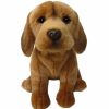 Animals * | Fashion Hungarian Vizsla Dog Sitting Soft Plush Toy 30Cm Faithful Friends Collectables