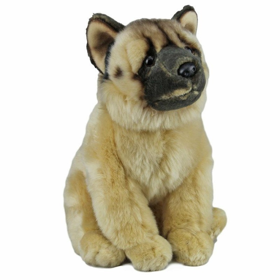 Animals * | Sale Akita Dog Soft Plush Toy 30Cm Stuffed Animal Faithful Friends Collectables