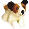 Animals * | Discount Jack Russell Dog Stuffed Animal Lying By Bocchetta Plush Toys