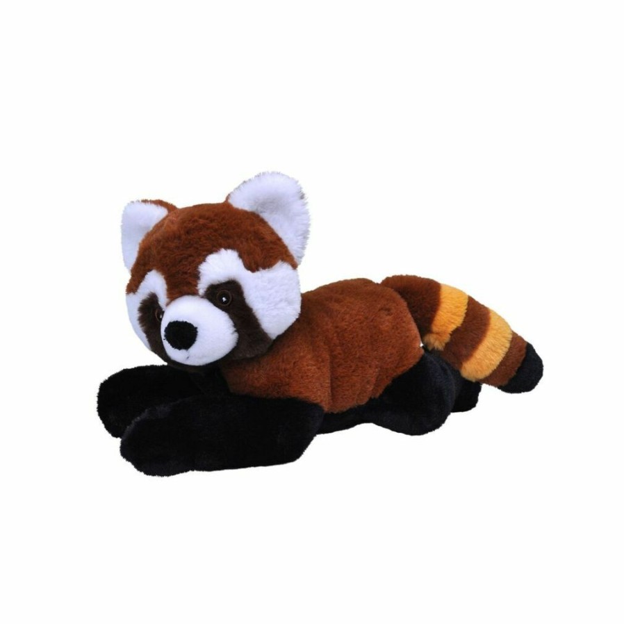 Animals * | Free Delivery Ecokins Red Panda Soft Toy Mini Wild Republic