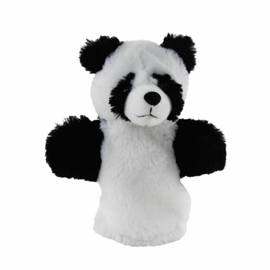 Puppets * | Elka Australia Sale Panda Hand Puppet Soft Plush Toy Stuffed Animal By Elka