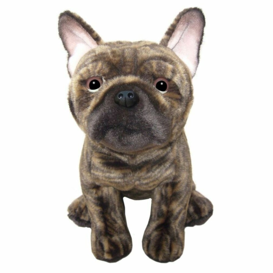 Animals * | Free Delivery French Bulldog Soft Toy 30Cm Faithful Friends Collectables