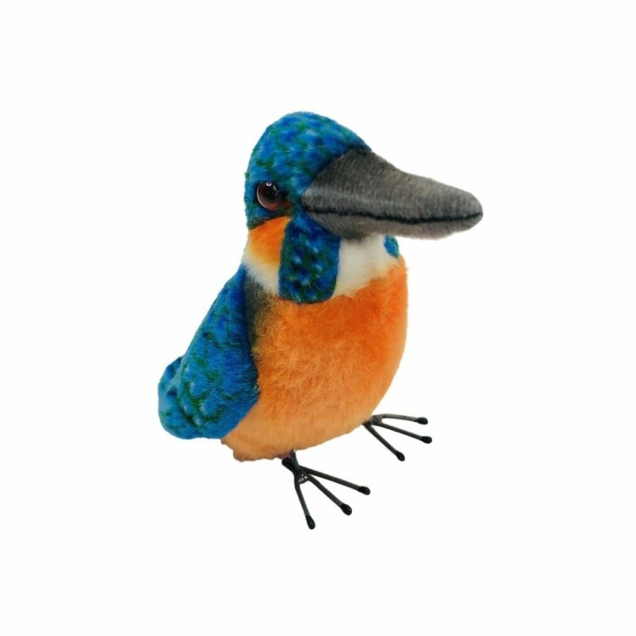 Animals * | Fashion King Fisher Soft Plush Toy By Hansa