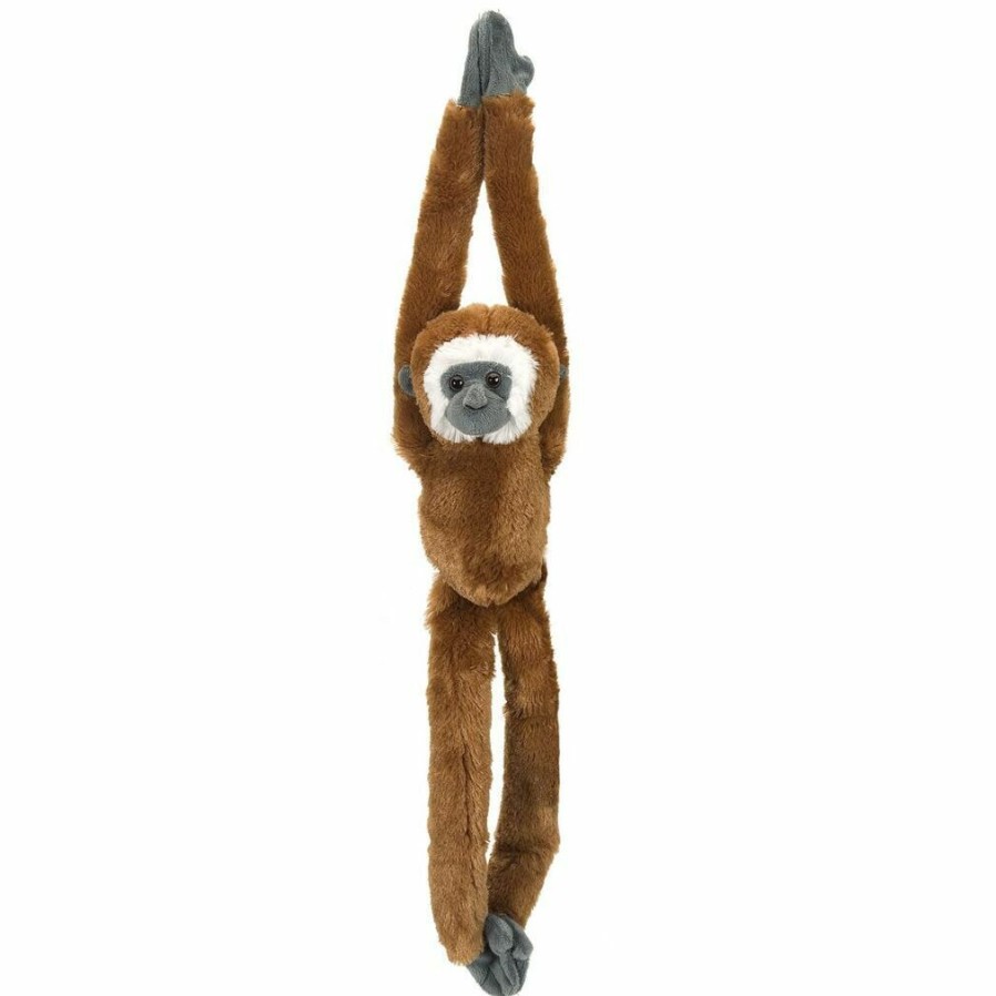 Animals * | New Threads Hanging Lar Gibbon Stuffed Animal By Wild Republic