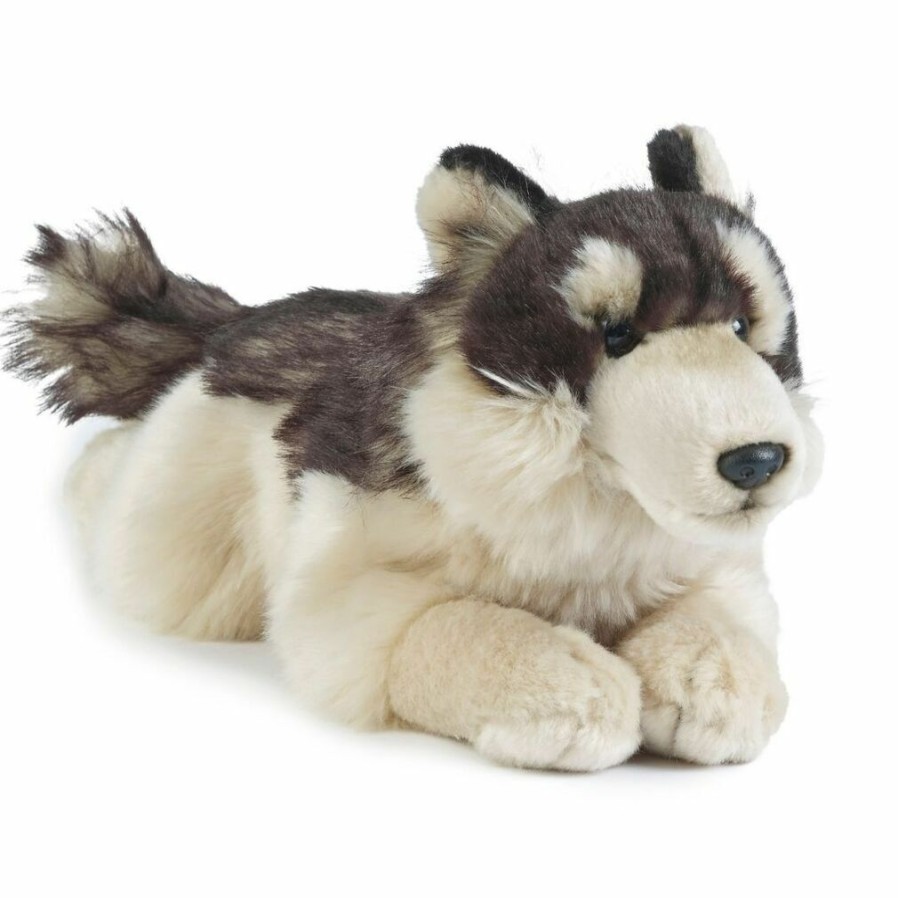 Baby Safe * | Promotions Wolf Soft Plush Toy By Living Nature