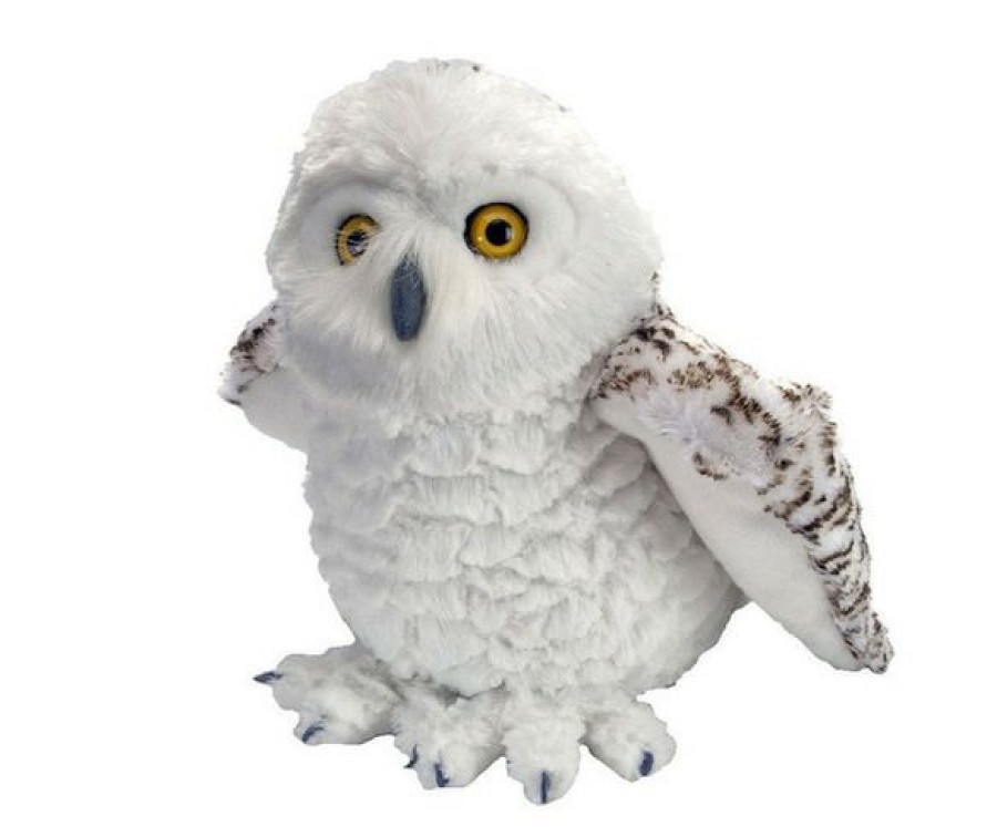 Animals * | Best Price Snowy Owl Stuffed Animal 30Cm Cuddlekins By Wild Republic