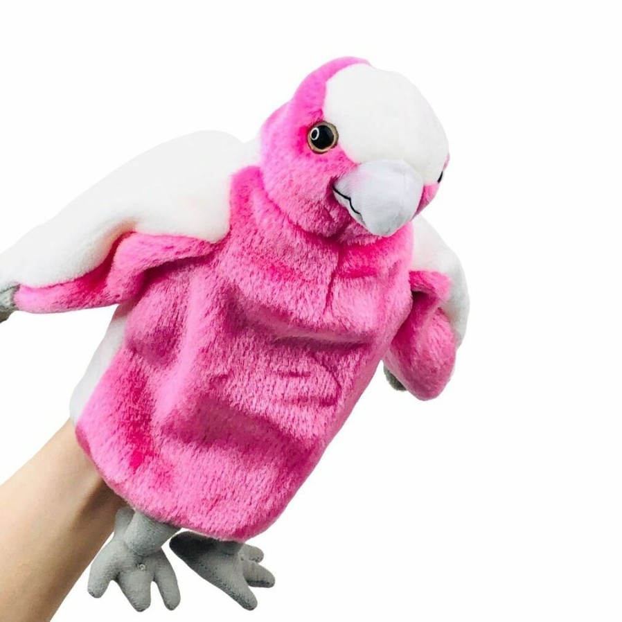 Puppets * | Top Sell Galah Hand Puppet Soft Toy Souvenirs Of Australia