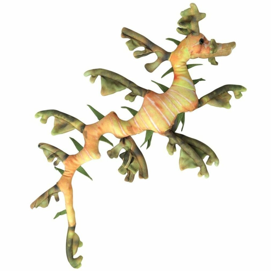 Animals * | Sale Leafy Sea Dragon Soft Toy By Huggable Toys