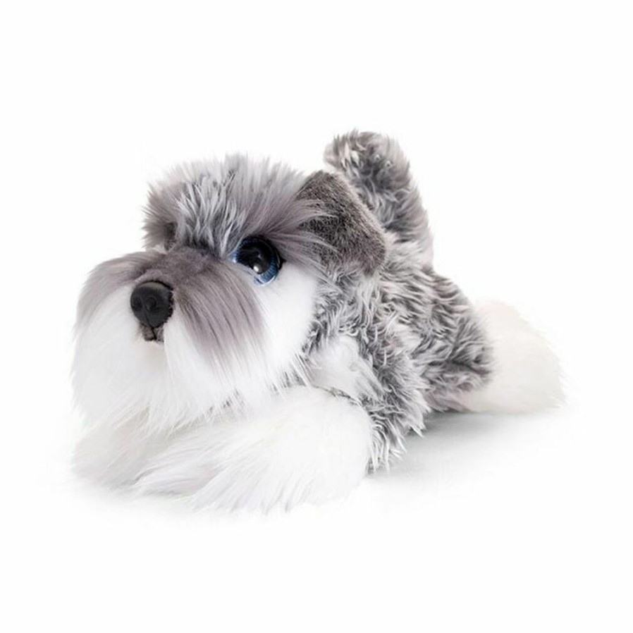 Animals * | Keel Toys Uk Exclusive Design Schnauzer Dog Soft Plush Toy By Keel Toys