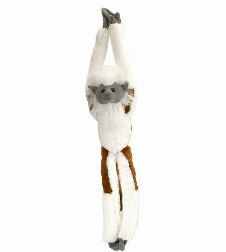 Animals * | Wild Republic Fashion Hanging Cotton Top Tamarin Monkey W/Velcro