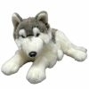 Animals * | Outlet Giant Husky Dog Soft Plush Toy By Living Nature