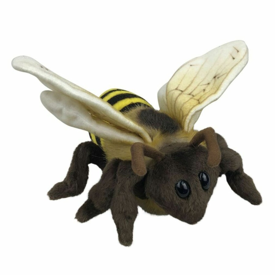 Animals * | Quick Delivery Honeybee Soft Plush Toy By Hansa