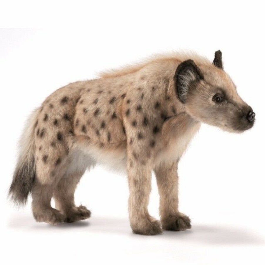 Animals * | Promotions Realistic Spotted Hyena Soft Plush Toy By Hansa