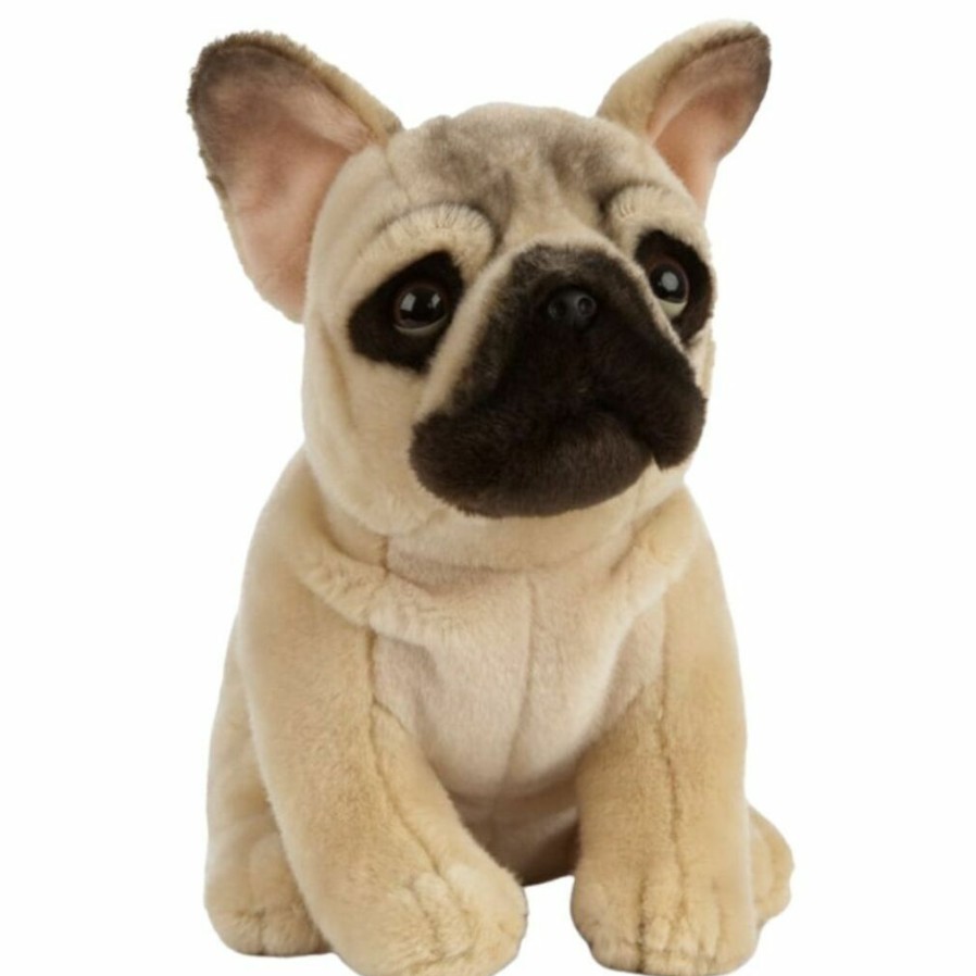 Animals * | Fashion French Bulldog Soft Plush Toy By Living Nature