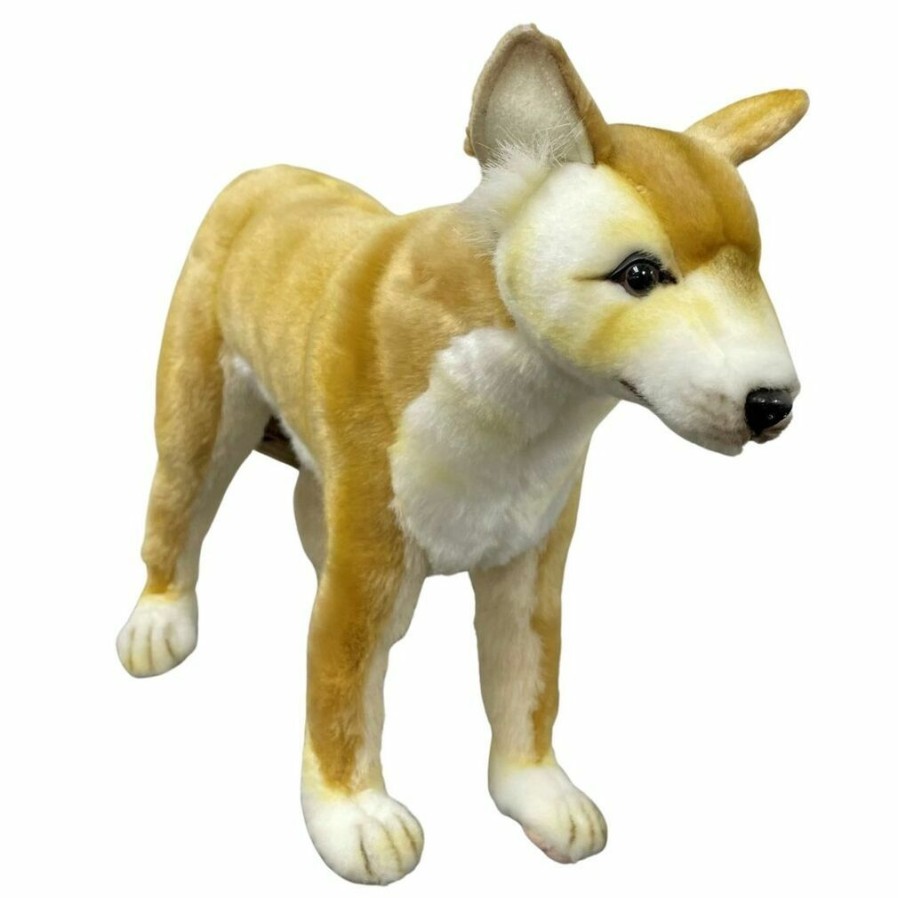 Animals * | New Threads Realistic Dingo Standing Soft Plush Toy By Hansa