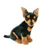 Animals * | Opening Sales Chihuahua Dog Sitting Medium Stuffed Animal By Bocchetta Plush Toys