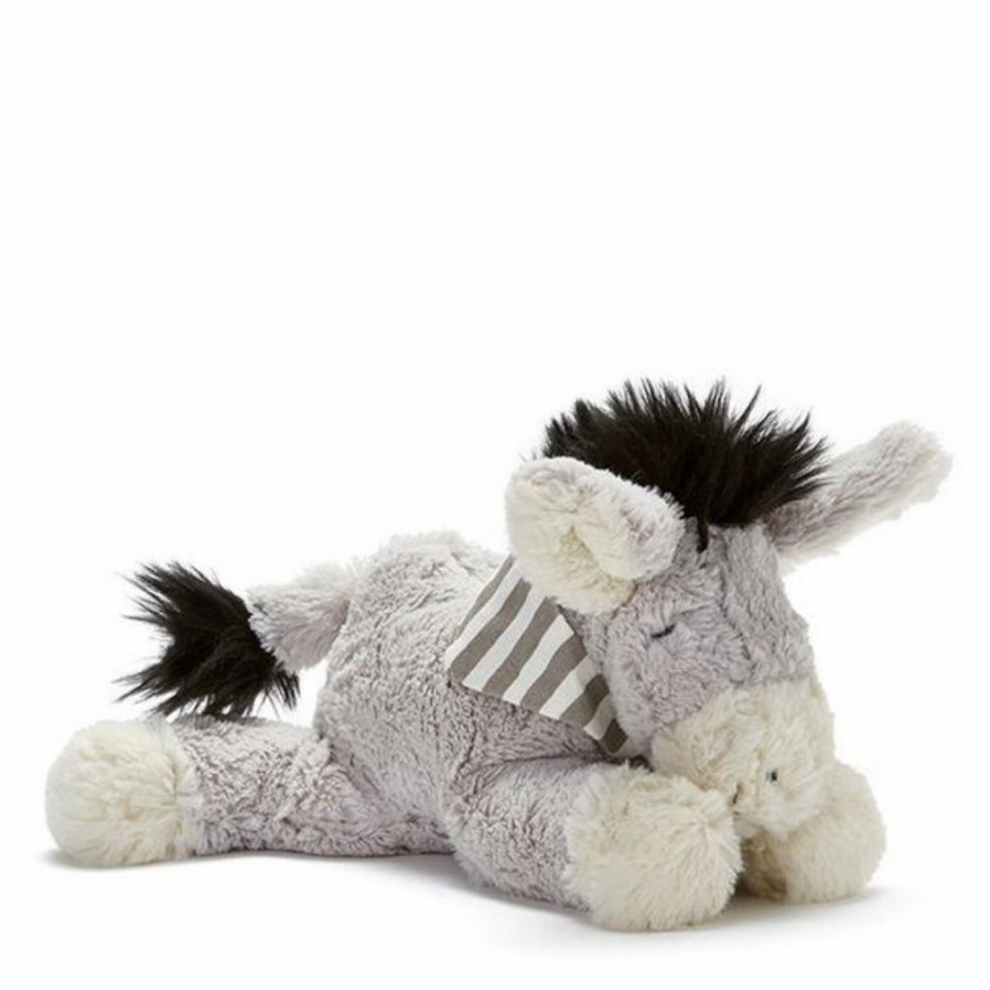 Animals * | Best Price Dexter The Donkey Stuffed Animal Plush Toy By Nana Huchy