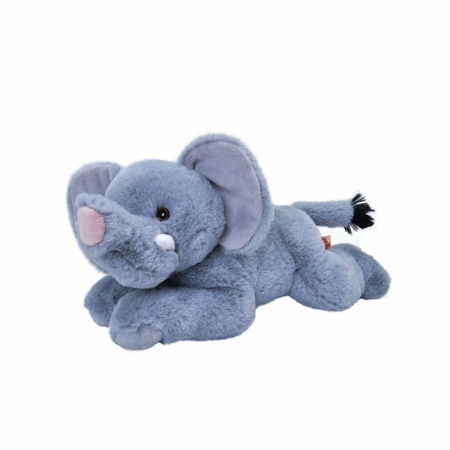 Animals * | Bargain Sale Ecokins Elephant Soft Toy Mini Wild Republic