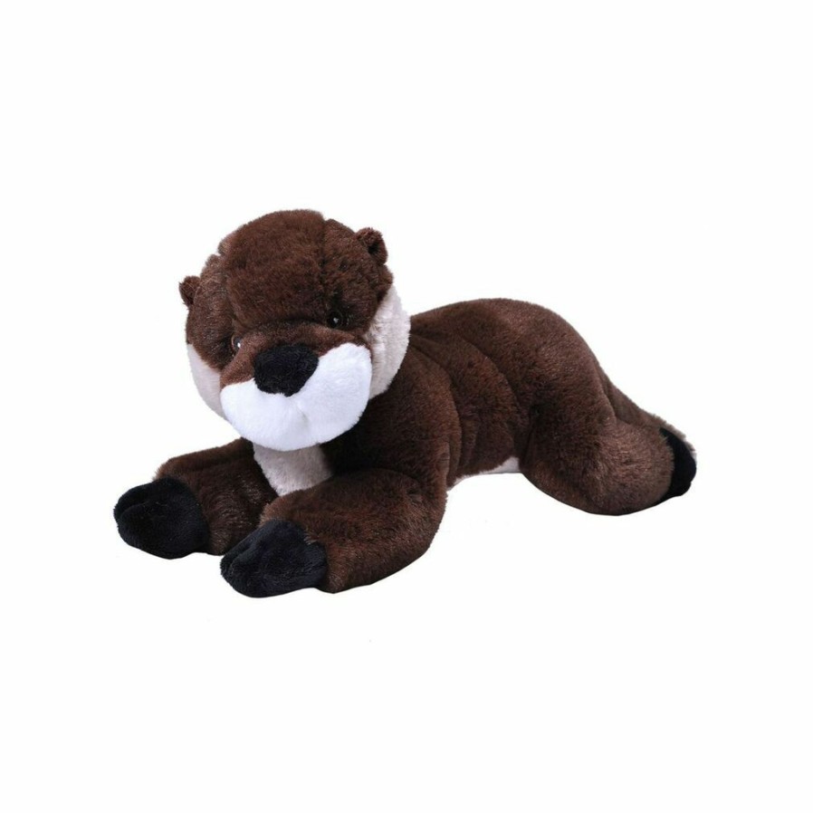 Animals * | Gift Selection Ecokins River Otter Soft Toy Mini Wild Republic