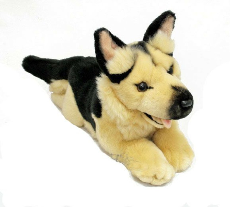 Animals * | Bocchetta Plush Toys Promotions German Shepherd Alsatian Stuffed Animal Plush Toy Chief Bocchetta Plush