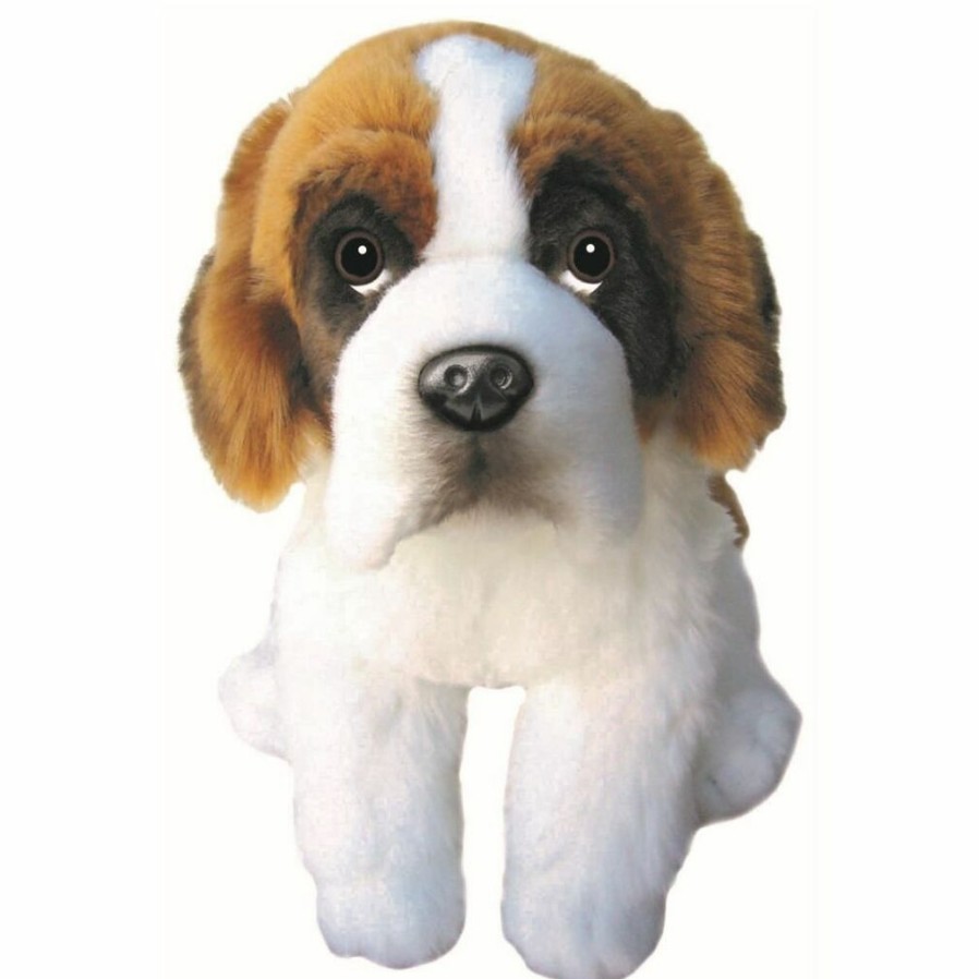 Animals * | Opening Sales Saint Bernard Dog Soft Toy 30Cm Faithful Friends Collectables