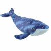 Animals * | Exclusive Design Blue Whale Stuffed Animal 46Cm Long Cuddlekins Wild Republic