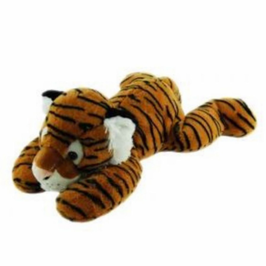 Animals * | Fashion Tiger Sleepy Head Floppy Soft Plush Toy By Elka Australia