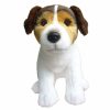 Animals * | Opening Sales Jack Russell Terrier Tri Colour Soft Plush Toy 30Cm Stuffed Animal Faithful Friends Collectables