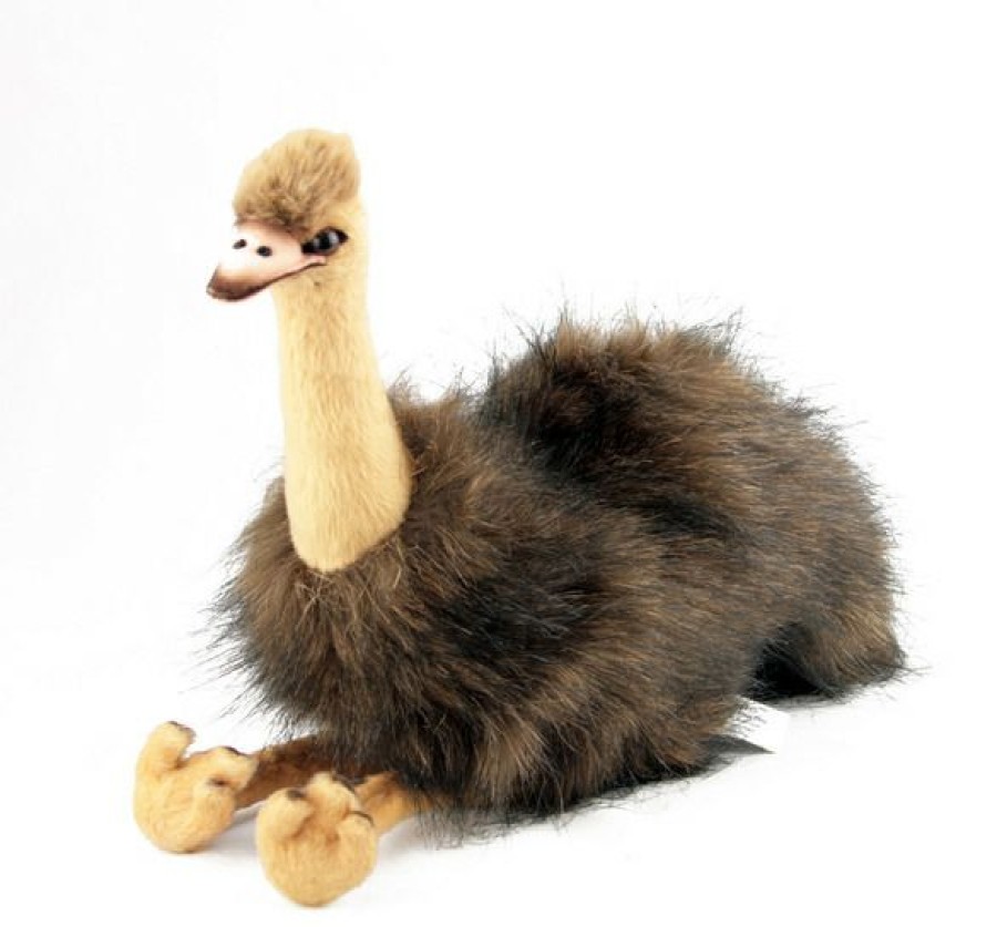 Animals * | Opening Sales Australian Emu Soft Plush Toy 25Cm Penny By Bocchetta Plush Toys