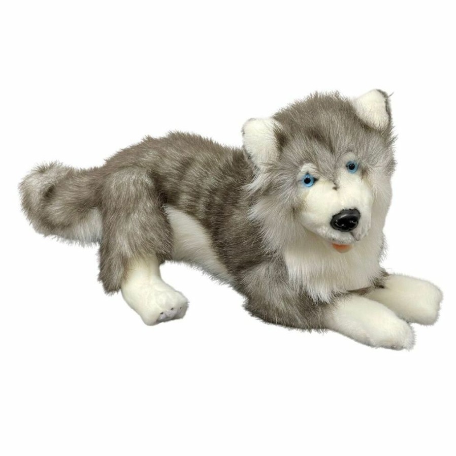 Animals * | Bocchetta Plush Toys Gift Selection Skye The Husky Dog Plush Toy Bocchetta