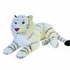 Animals * | Gift Selection Jumbo White Tiger Extra Large Stuffed Animal Wild Republic