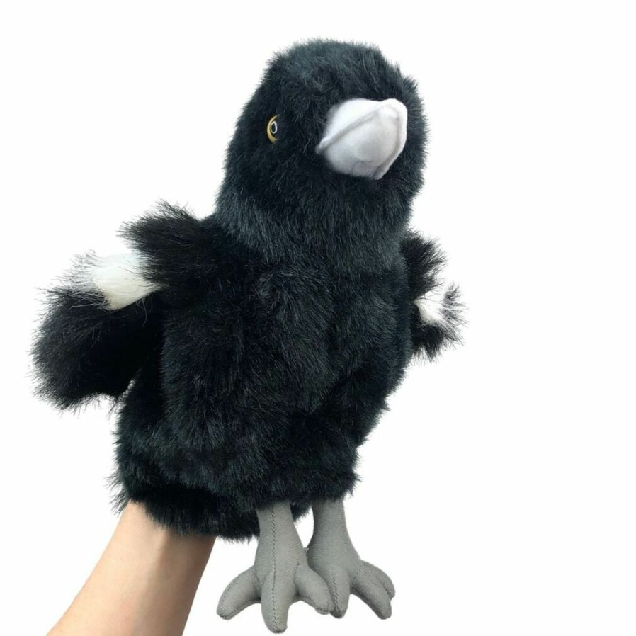 Puppets * | Tendy Style Magpie Hand Puppet Soft Toy Souvenirs Of Australia