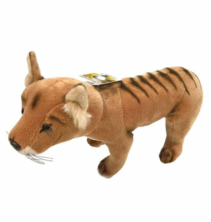 Animals * | Bocchetta Plush Toys Tendy Style Tasmanian Tiger Thylacine Stuffed Animal Cooper By Bocchetta