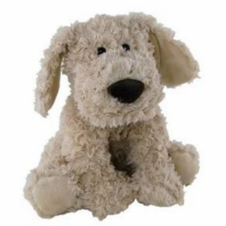 Animals * | Opening Sales Max Dog Beige Soft Plush Toy By Elka Australia