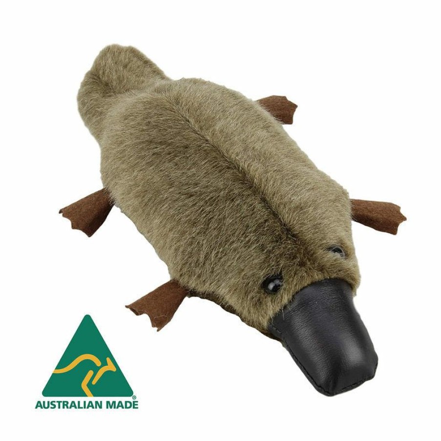 Animals * | Realaus Australia Exclusive Design Australian Made Platypus Stuffed Toy 30Cm Soft Plush Toy Realaus