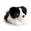 Animals * | Keel Toys Uk Top Sell Border Collie Dog Soft Plush Toy By Keel Toys