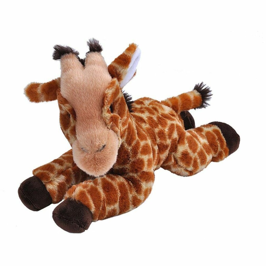 Animals * | Bargain Sale Ecokins Giraffe Soft Toy Wild Republic