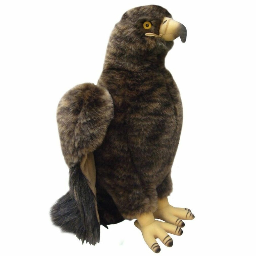 Animals * | Promotions Golden Eagle Soft Toy 35Cm Faithful Friends Collectables