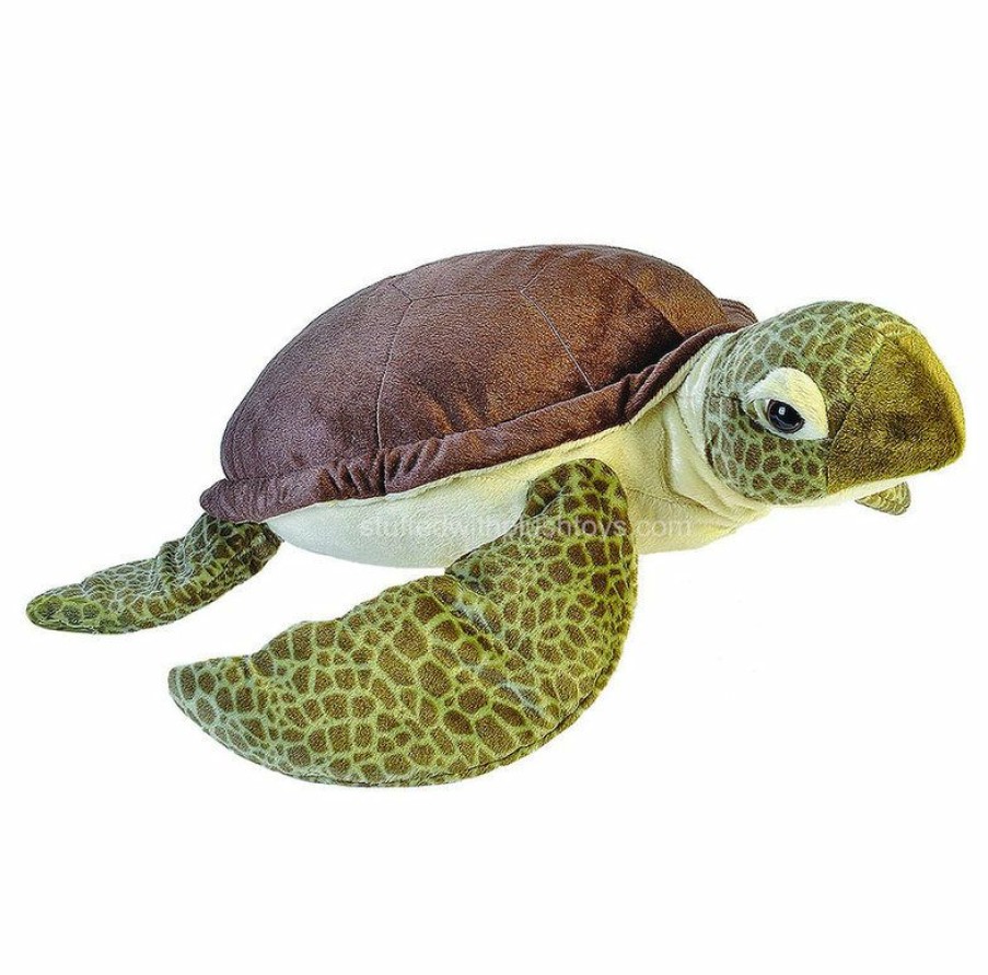 Animals * | Tendy Style Jumbo Sea Turtle Stuffed Animal By Wild Republic