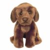 Animals * | Exclusive Design Chocolate Labrador Dog Soft Toy 30Cm Faithful Friends Collectables