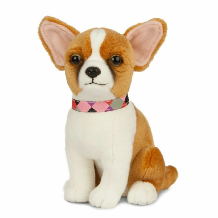 Animals * | Discount Chihuahua Dog Soft Plush Toy By Living Nature